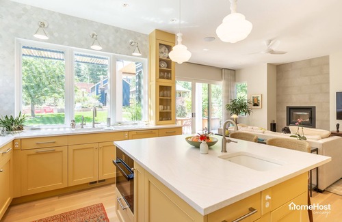 Lower Arapahoe House | Chic Home with Lush Garden & Mountain Views, Steps to Downtown & CU