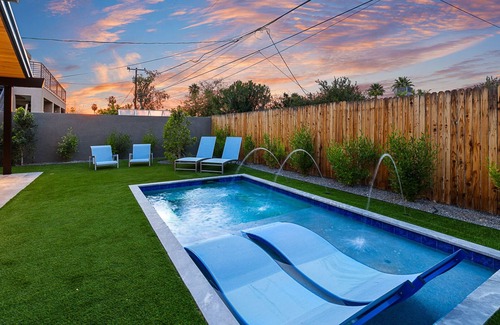 Western Villa Villa | Chic Old Town Villa with Plunge Pool & Fire Features in Walkable Location