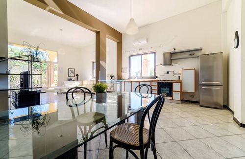Marina di Ascea Apartment | Cilento loft is a modern and comfortable open space apartment in villa