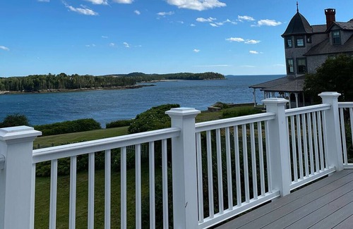 Castine House | Classic Coastal Maine Retreat with Private Beach & Spectacular Waterfront Views