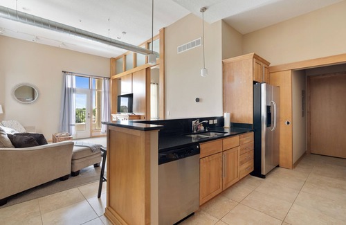 West Des Moines Apartment | Classy Safe Private Apartment w/Amenities Across f/Jordan Creek Mall w/Elevator
