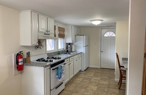 Seaside Heights Condo | Clean/cozy, 2 BLK to beach, central air/huge terrace, parking+4 badges+grill