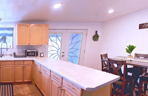 Tucson House | Clean & quiet retreat with private backyard near shopping & trails.