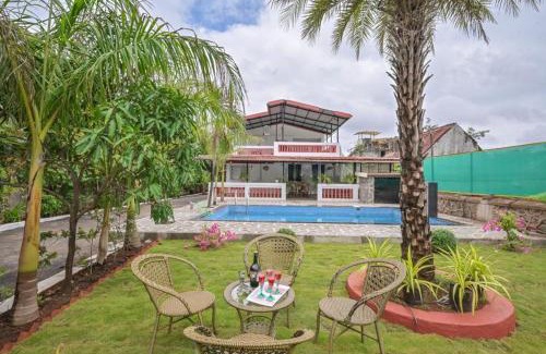 Kusgaon Budruk House | Cliff View Villa With Huge Swimming Pool and Baby Pool