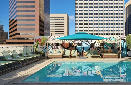 Civic Core Hotel | Close to Convention Center + Gym. Dining. Pool.