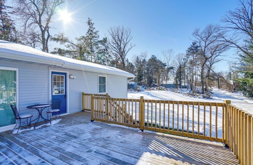 Isanti House | Close to Lake & Main Street: Isanti Home w/Deck