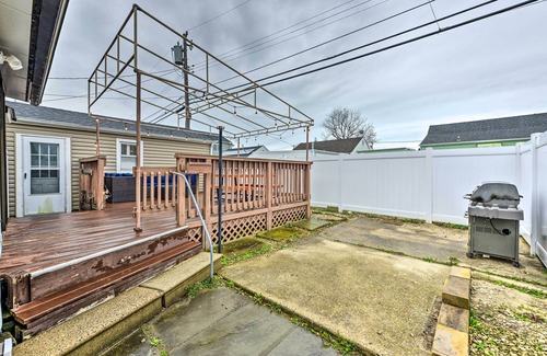 Brigantine Cottage | Coastal Brigantine Cottage: Walk to Beaches