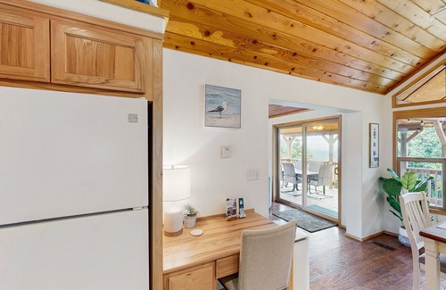Brookings Condo | Coastal condo with stunning views, a cozy loft, private deck and hot tub