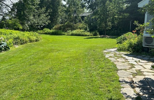 Yarmouth House | Coastal Maine home with beach and beautiful gardens