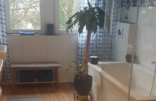 Oberhausen Condo | Colorful and child-friendly living 11 minutes from CentrO, with garden use