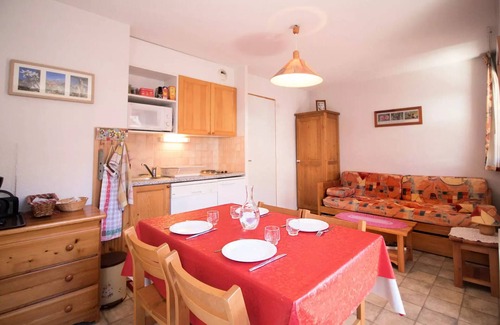 Aussois Apartment | COM213M :Apartment in quiet area near free shuttle bus and swimming pool