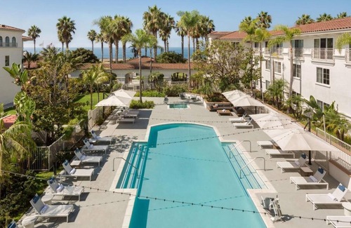Carlsbad Hotel | Comfort and Relaxation! Onsite Pool, Pets Allowed, Steps to Beach!