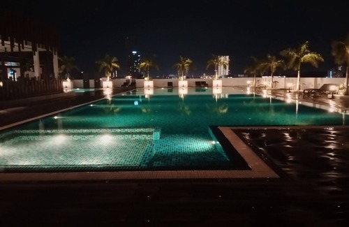 Central Seberang Perai Condo | Comfortable 3R2B 7pax Meritus Prai