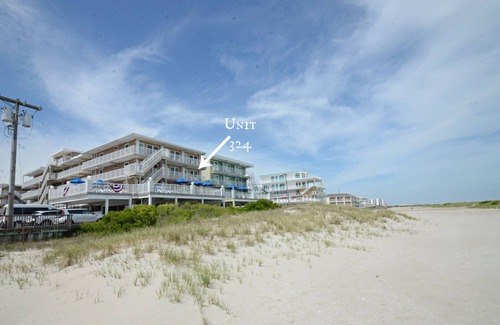 Wildwood Crest House | Comfortable and clean OCEAN FRONT condo in beautiful Wildwood Crest