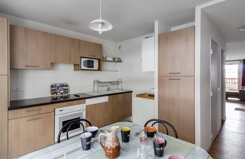 La Mongie Apartment | Comfortable apt for 8, 2 bdr, terrace, laundry, near slopes