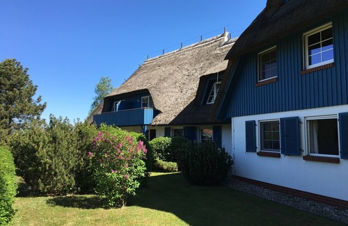 Wieck auf dem Darss Apartment | comfortable ground floor apartment; Reed - south facing; Terrace; familienfrdl .; calm