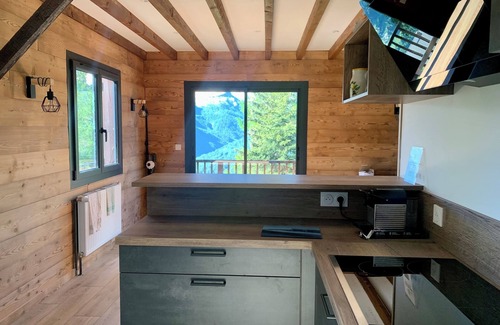 Orcieres-Merlette Ski Chalet | Comfortable T3 85 m² chalet floor, panoramic mountain views