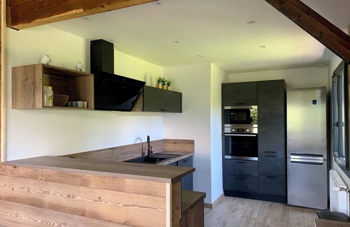 Orcieres-Merlette Ski Chalet | Comfortable T3 85 m² chalet floor, panoramic mountain views