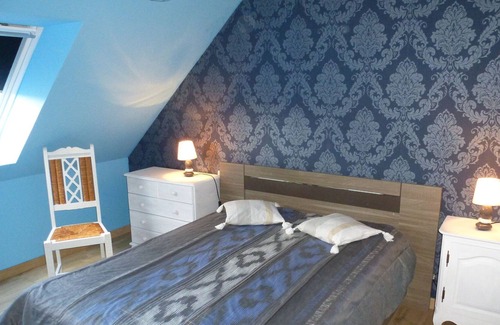 Plougoulm House | Comfortably furnished holiday home with a veranda