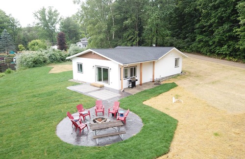 Newaygo House | Completely Remodeled Waterfront on Pickerel Lake!