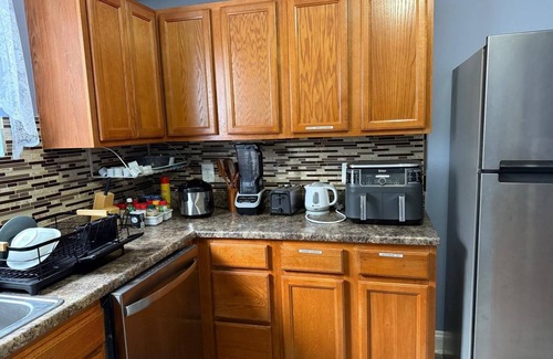 Milford Mill Condo | Condo With 2BR & 2BA, Kitchen and Workstation