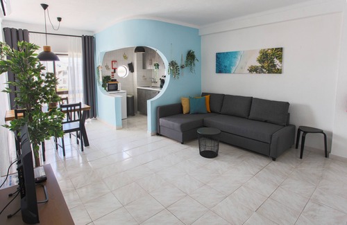 Branqueira Apartment | Condo with pool, A/C & sea view with 2 balcony