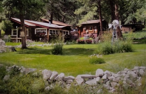 Nathrop Cabin | Connie's Mountain Orchid Cabin is on the Colorado Trail with horse facilities