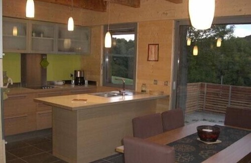 Egliseneuve-d'Entraigues Ski Chalet | Contemporary chalet located in the mountains, on an organic agricultural estate