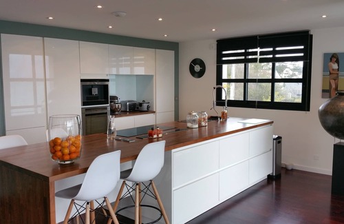 Plerin House | Contemporary house with exceptional sea view, two minutes from the beach