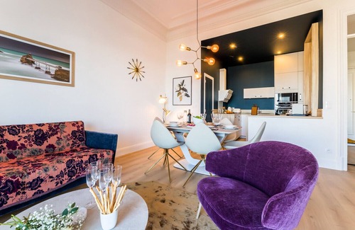 Biarritz Apartment | CORAL KEYWEEK Apt in city center closed to the beach, private garage