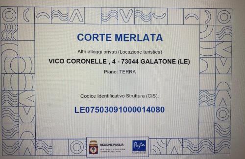 Galatone Apartment | Corte Merlata Apartments