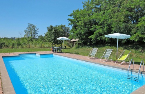 Bagnoregio Villa | Cosy apartment in villa for 4 guests with pool, WIFI, patio and parking