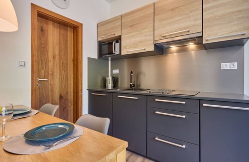 Velka Upa Apartment | Cosy apartment for 4 guests with WIFI, TV, terrace, pets allowed, panoramic view and parking