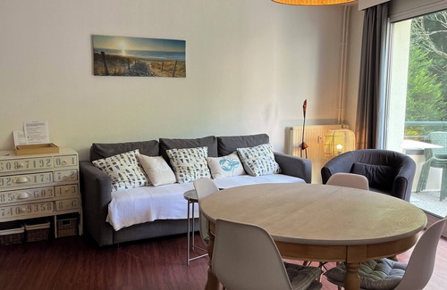 Hardelot-Plage Apartment | Cosy apartment 56 m2, quiet residence and wooded park