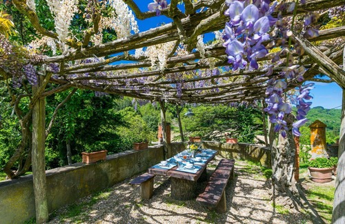 Torsoli Villa | Cosy apartment in villa for 20 guests with WIFI, private pool, TV, terrace and pets allowed