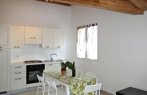 Pantasina Apartment | Cosy apartment for 24 guests with private pool, TV, patio, pets allowed, panoramic view and park.