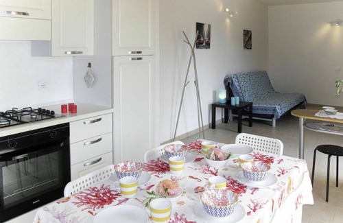 Pantasina Apartment | Cosy apartment for 24 guests with private pool, TV, patio, pets allowed, panoramic view and park.