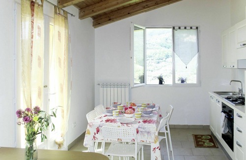 Pantasina Apartment | Cosy apartment for 24 guests with private pool, TV, patio, pets allowed, panoramic view and park.
