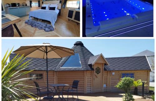 Avranches House | Cottage climatisé avec baignoire SPA 2 personnes