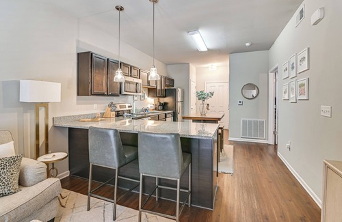 Starkville Condo | Cotton District Condo: Walkable Spot for Game Day!