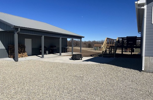 Milford House | Country home with lake access and game room.