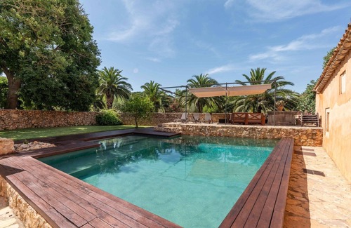 Buger House | Country House in Búger with Pool & Near Beach