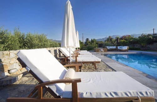Litsarda Villa | Countryside Large Pool villa Nafsika w/Childrens Play Area 6 km to the Beach.