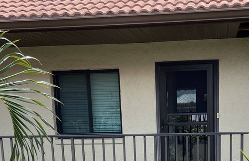 Iona Condo | Couples' lake-view condo perfectly located near beaches, dining & stores!