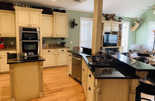 Goshen Cabin | Covey Point offers a cozy space for 12 w/a game room & an outdoor living area!