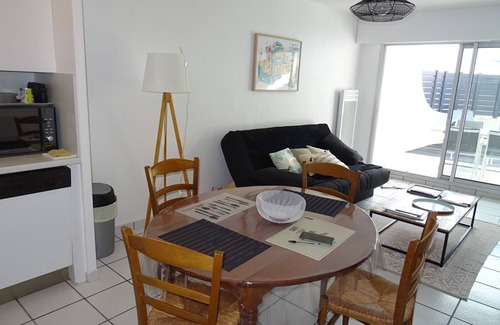 Les Sables d'Olonne Apartment | Cozy 1BR Apartment with Terrace, 200m from Sandy Beach