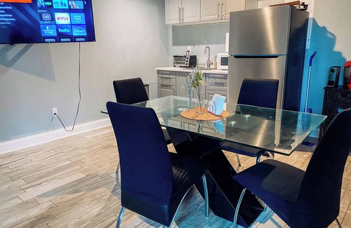 Buford Apartment | Cozy 2-Bedroom, 1-Bath Private Basement with Kitchenette