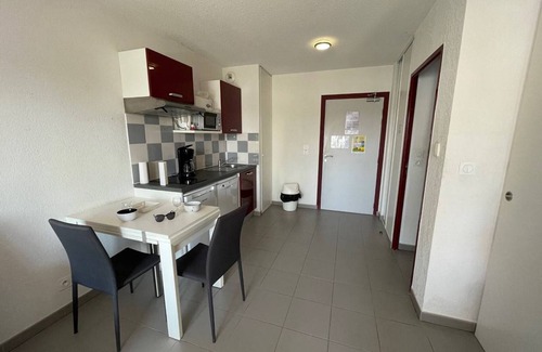 Argeles-sur-Mer Apartment | Cozy 2-Room Apartment with Pool, Gym, and Parking Near the Sea