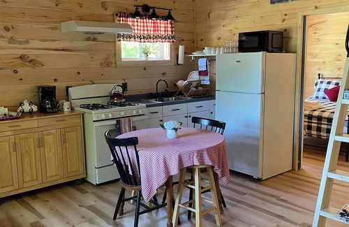 Sebec Cabin | Cozy 3-bedroom cabin in Sebec with WiFi, AC. All the comforts with Lake Access.