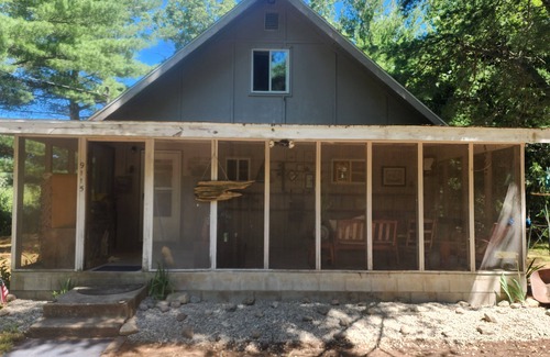 Free Soil Cottage | Cozy 3-bedroom cottage on the river in peaceful Free Soil!